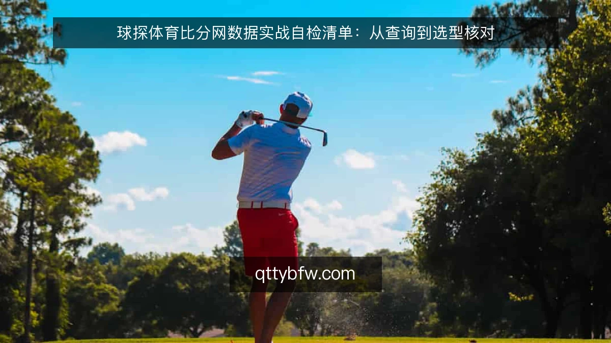 球探体育比分网数据实战自检清单：从查询到选型核对